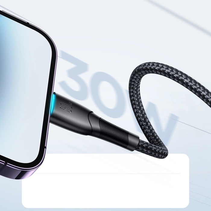 Kabel Joyroom Starry Series SA32-CL3 30W USB-C / Lightning 1m - czarny