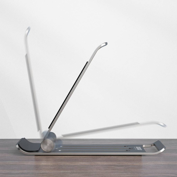 Dudao F14 podstawka stojąca składana do telefonu szary