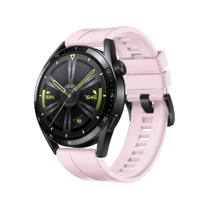 Strap One silikonowa opaska pasek bransoleta bransoletka do zegarka Huawei Watch GT 3 46 mm różowy