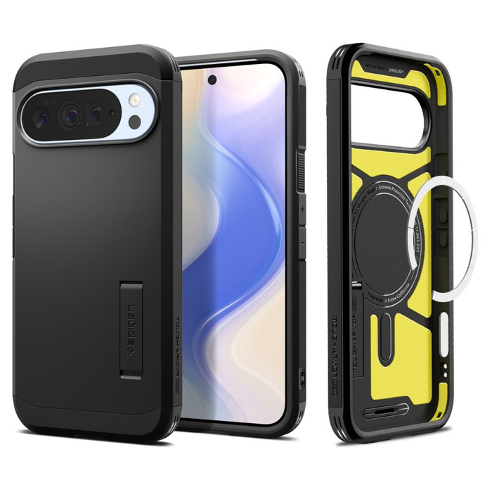 ETUI SPIGEN GOOGLE PIXEL 10 PRO XL TOUGH ARMOR MAG MAGSAFE BLACK