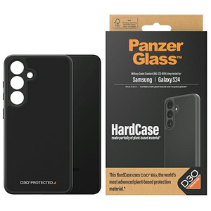 PanzerGlass HardCase Samsung S24 S921 D3O 3xMilitary grade czarny/black 1216