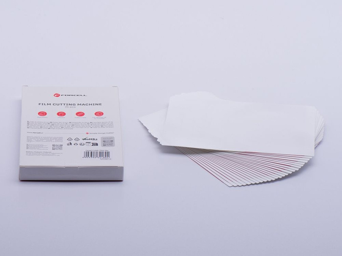 Folia do cięcia do plotera Forcell F-Protect Flexible PRIVACY 196 x 125 mm 25 sztuk