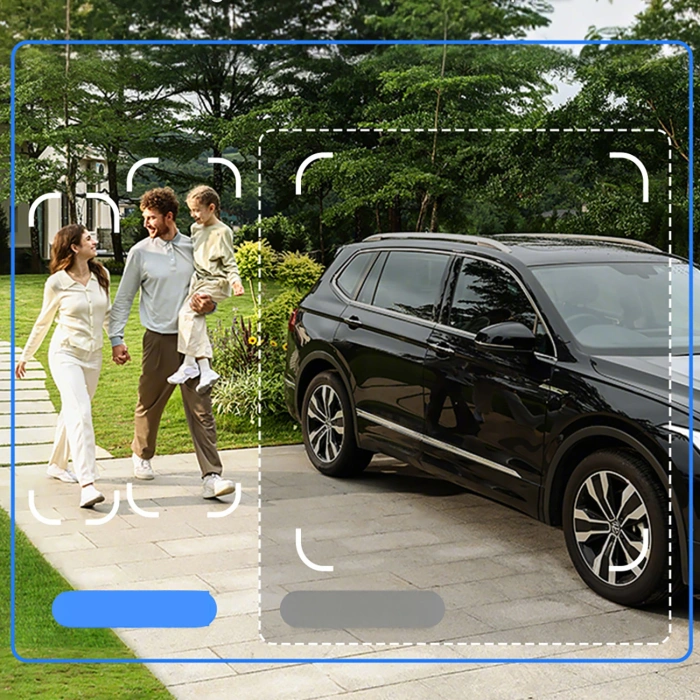 Kamera zewnętrzna Baseus Security S1 Lite 2K - biała