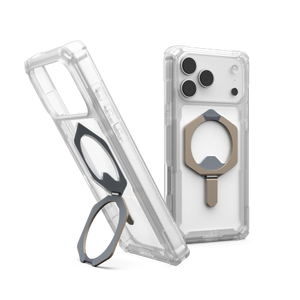 UAG Plasma XTE MagSafe - etui do iPhone 17 Pro Max kompatybilne z MagSafe (clear/titanium)