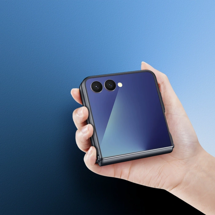 Etui Dux Ducis Aimo na Samsung Galaxy Z Flip7 - czarne