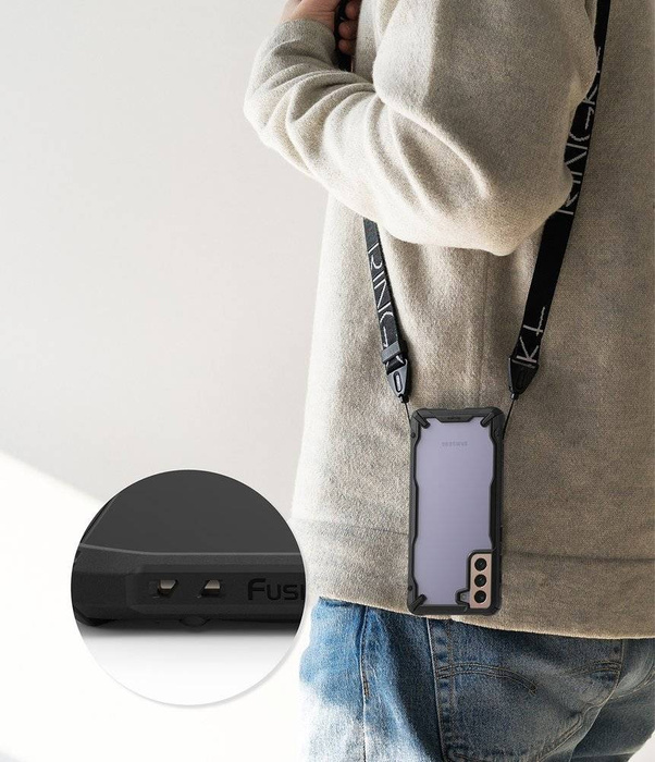 RINGKE FUSION X GALAXY S21+ PLUS BLACK