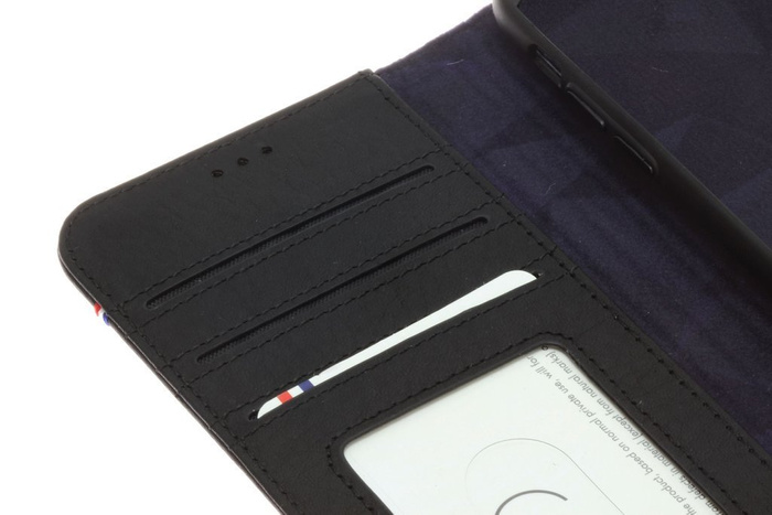 Etui Decoded iPhone X XS z Klapką Wallet Case Czarne Black