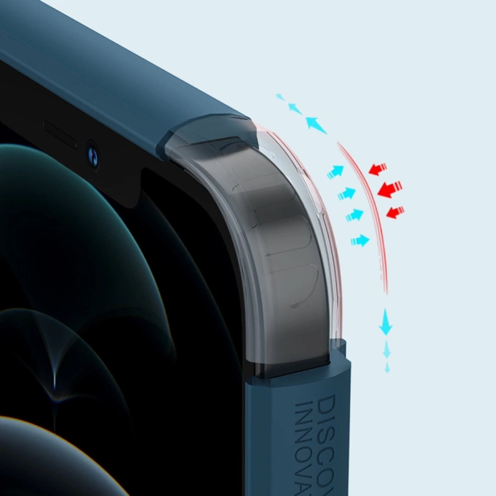 Etui Nillkin Super Frosted Shield wzmocnione etui pokrowiec iPhone 13 Pro czarny