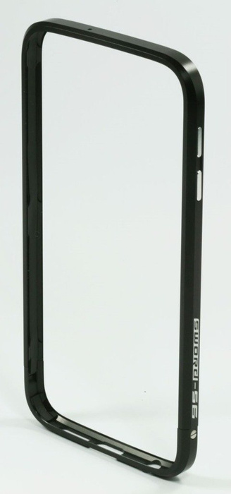 Etui LJY Sword 6 Samsung Galaxy S6 Aluminium Bumper Ramka Czarny