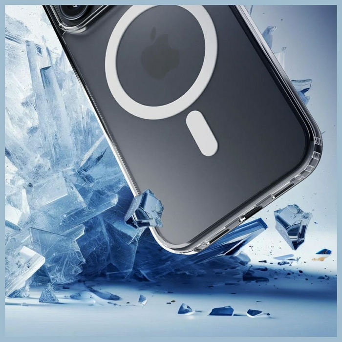 Etui 3MK iPhone  17 Frosty MagCase Biały