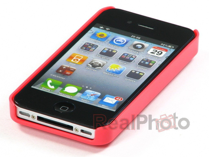 Etui Pokrowiec iPhone 4 4S URBAN PREFER Coin 4 Czerwony