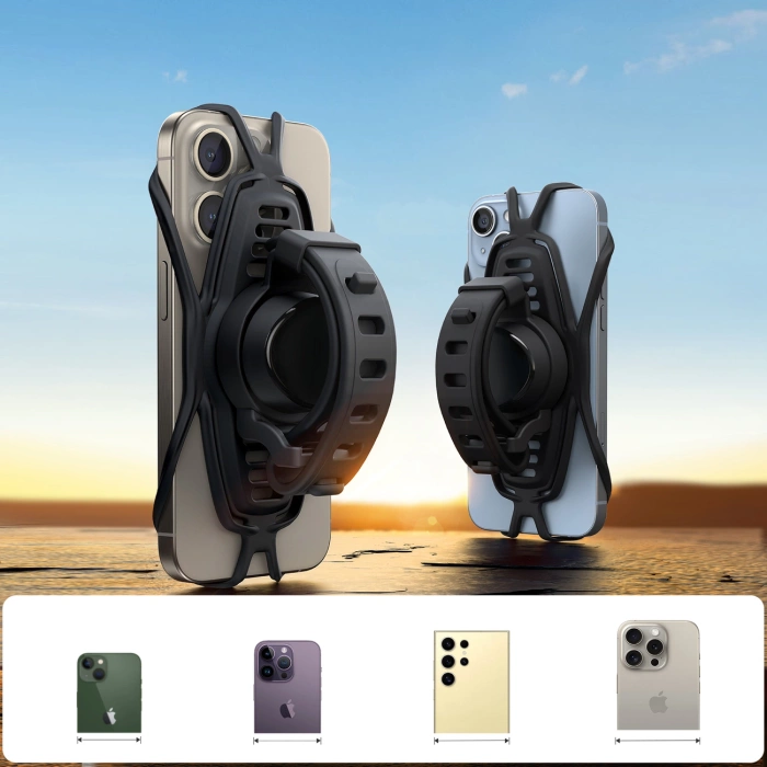 Uchwyt Joyroom JR-ZS382 na rower motocykl zaciskowy - czarny