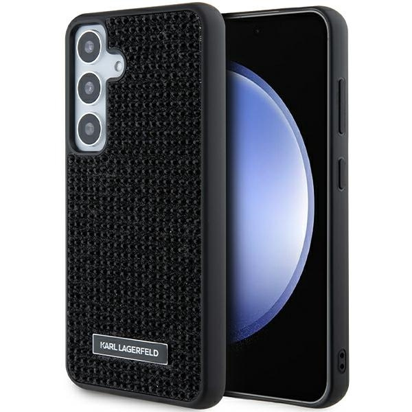 Etui Karl Lagerfeld KLHCS24MHDSPRK S24+ S926 hardcase czarny/black Rhinestone Metal Logo Case