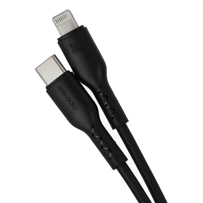 Kabel Joyroom Flash-Charge Series SA26-CL3 USB-C / Lightning 30W 1m - czarny