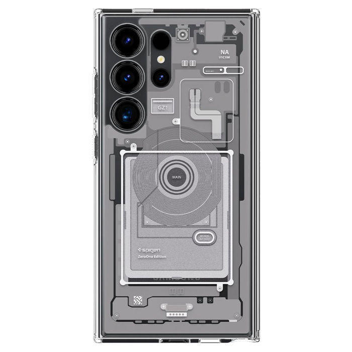 Etui Spigen Ultra Hybrid Galaxy S24 Ultra Zero One White Case