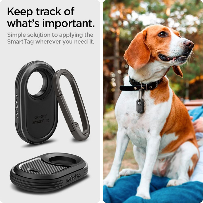 Etui Spigen Rugged Armor Galaxy Smarttag 2 Matte Black