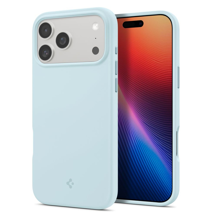 ETUI SPIGEN IPHONE 17 PRO MAX SILICONE FIT MAG MAGSAFE MUTE BLUE