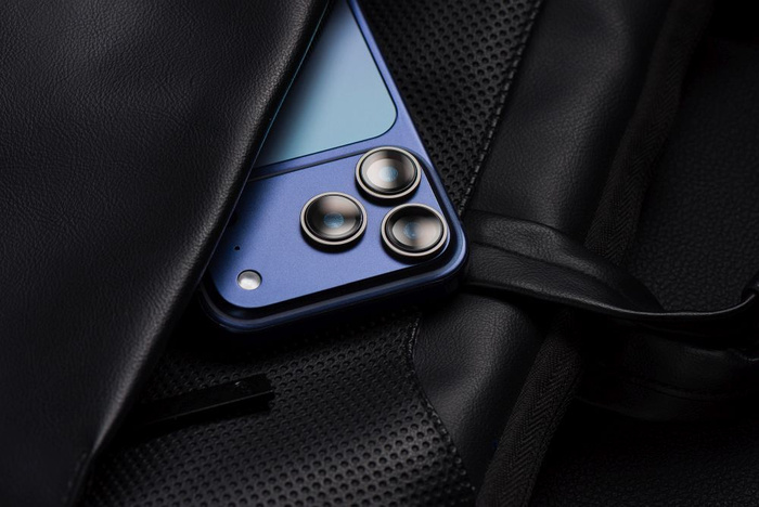 Szkło hartowane na aparat do Samsung S25 Ultra Forcell Premium tytanowo szare