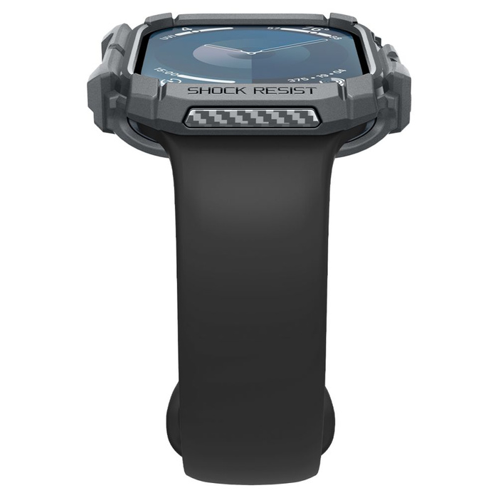 ETUI SPIGEN RUGGED ARMOR APPLE WATCH 10 (46 MM) DARK GREY