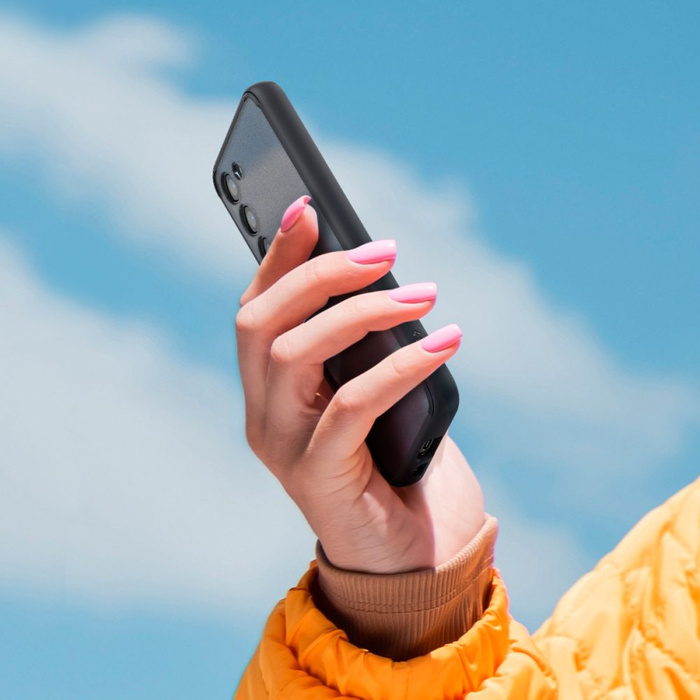 Etui Spigen Ultra Hybrid Galaxy S23 Frost Black Case