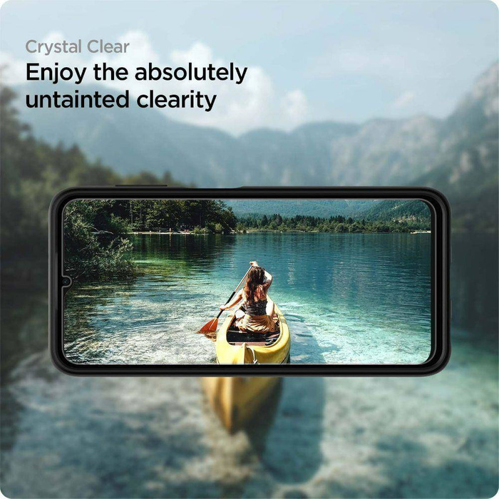 Spigen Alm Glas.Tr 2-Pack Samsung Galaxy A13 5G Clear Szkło hartowane