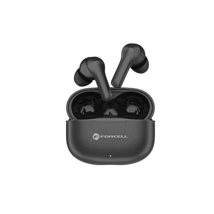 Słuchawki bezprzewodowe douszne Forcell F-Audio TWS Bass Engine ANC + ENC + TUYA APP czarne