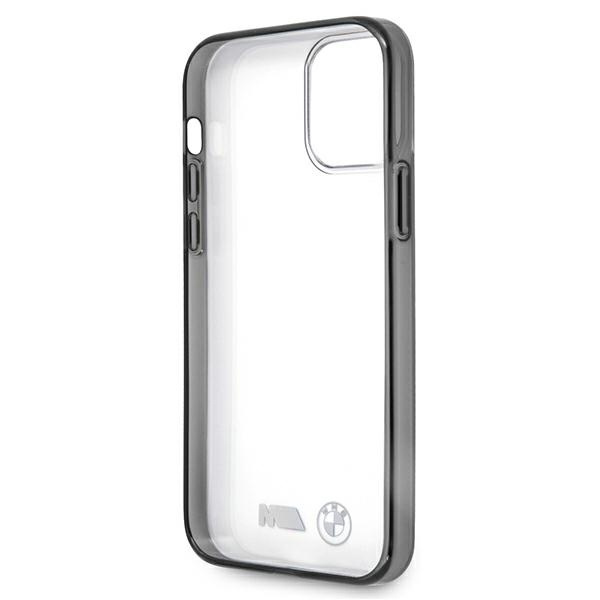 Etui BMW Apple iPhone 12 Mini Sandblast Bezbarwny Hardcase