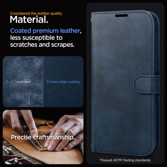 Etui Spigen Wallet ”s” Pro Iphone 15 Pro Navy