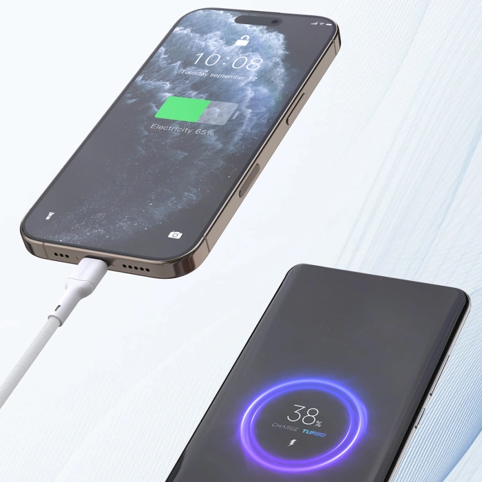 Kabel Dudao L9X 30W USB-C - Lightning 1m - biały