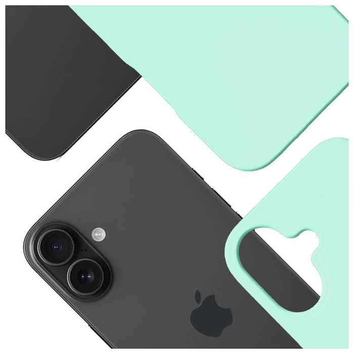 Etui 3MK Hardy MagSilicone do Apple      iPhone 16 morski