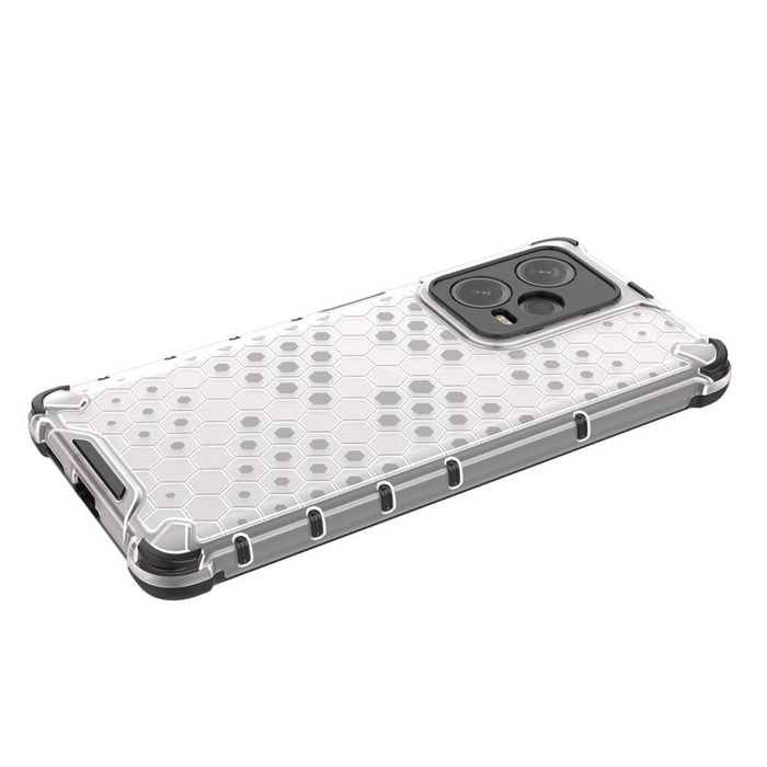 Etui Honeycomb etui do Xiaomi Redmi Note 12 Pro+ pancerny hybrydowy pokrowiec niebieskie Case