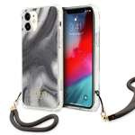 Etui GUESS Apple iPhone 12 Mini Marble Collection Szary Hardcase