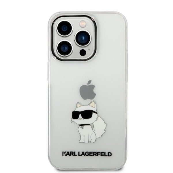 Etui KARL LAGERFELD Apple iPhone 14 Pro IML NFT Choupette Bezbarwny Hardcase