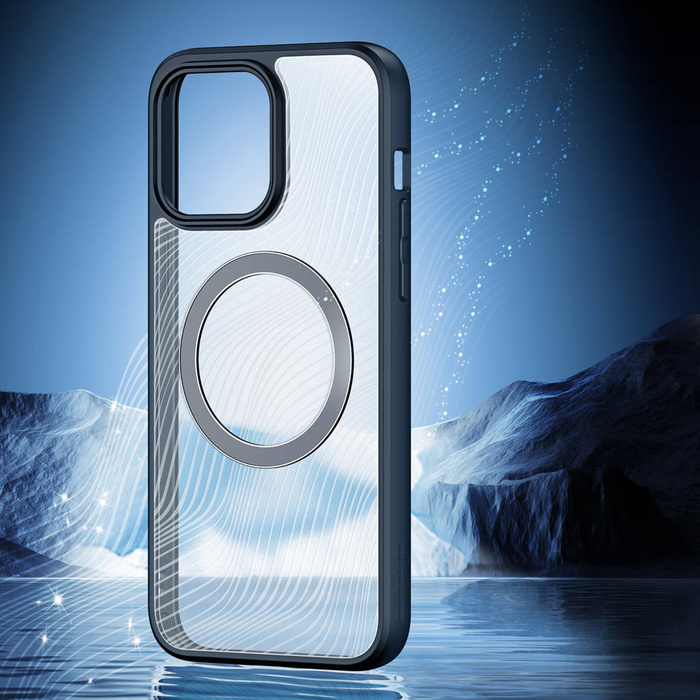 Etui Pancerne etui do iPhone 15 Pro Max z MagSafe Dux Ducis Aimo Mag - czarne Case