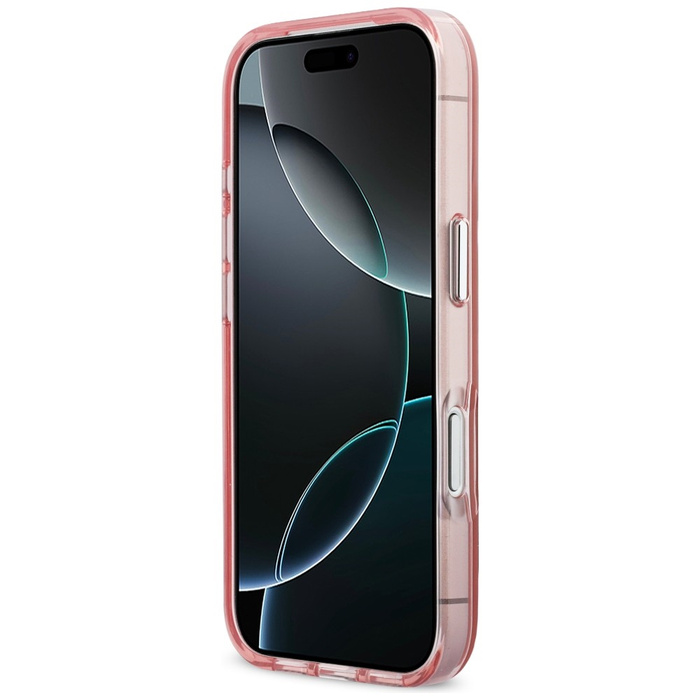 Etui Karl Lagerfeld Karl & Choupette     Back MagSafe do iPhone 17 Pro różowy