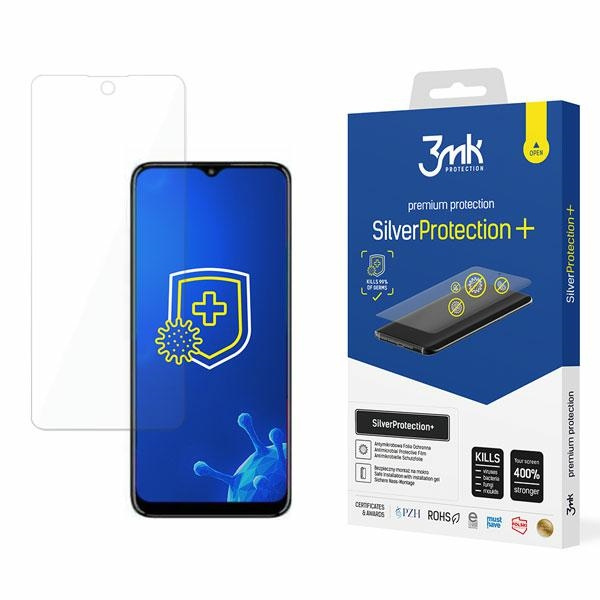 Folia Ochronna 3MK Motorola Moto E40 Silver Protect+ Antymikrobowa Montowana Na Mokro
