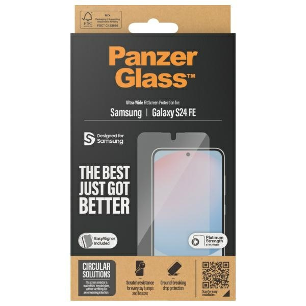 PanzerGlass Ultra-Wide Fit Sam S24 FE     S721 Screen Protection 7378