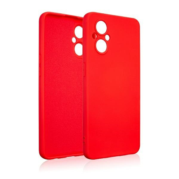 Beline Etui Silicone Oppo Reno 7 Liteczerwony /red