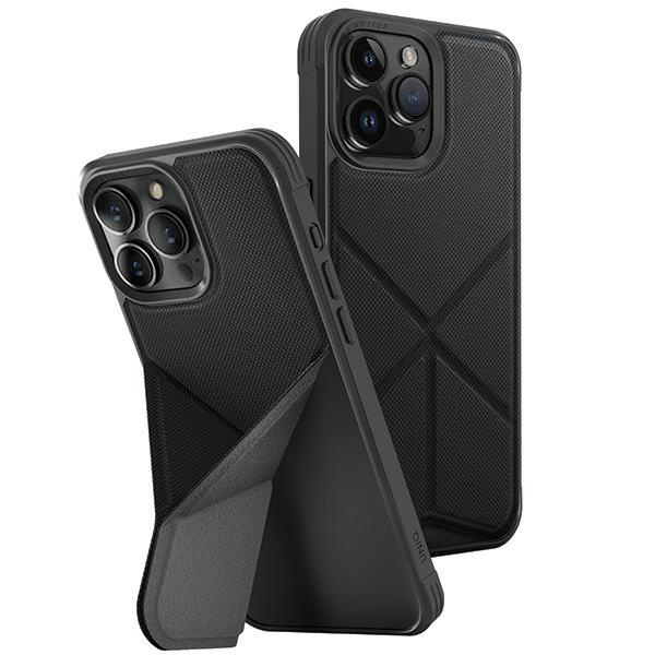 Etui UNIQ etui Transforma iPhone 15 Pro Max 6.7" Magclick Charging czarny/ebony black Case