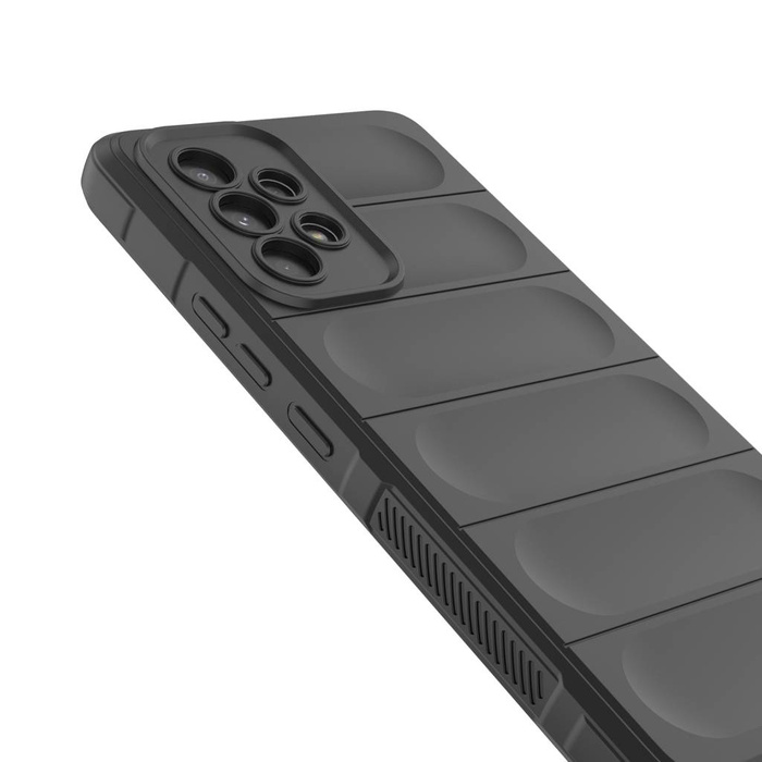 Magic Shield Case etui do Samsung Galaxy A53 5G elastyczny pancerny pokrowiec czerwony