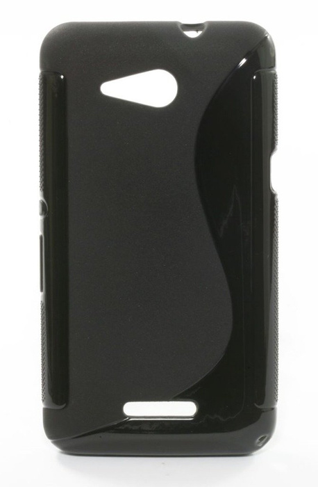 Etui do Sony Xperia E4G S-LINE Czarny Silikon