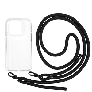Mobile Origin Lanyard Case, clear - iPhone 15 Pro