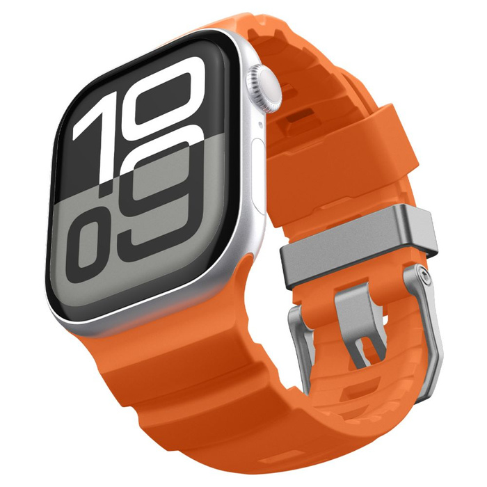 PASEK SPIGEN APPLE WATCH 8 / 9 / 10 / 11 / SE / ULTRA (44 / 45 / 46 / 49 MM) WBS2 BAND ORANGE