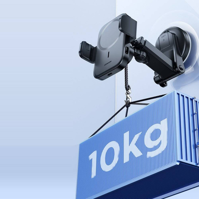 Joyroom samochodowy uchwyt magnetyczny bezprzewodowa indukcyjna ładowarka Qi 15W (kompatybilna z MagSafe do iPhone) na deskę rozdzielczą (JR-ZS295)