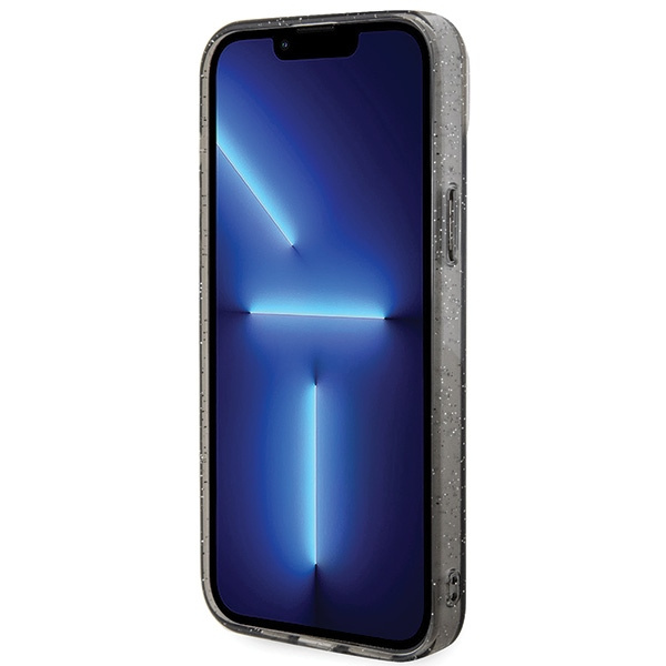 Etui Karl Lagerfeld KLHMP15MHGKCNOK iPhone 15 Plus 6.7" czarny/black hardcase Karl&Choupette Glitter MagSafe Case