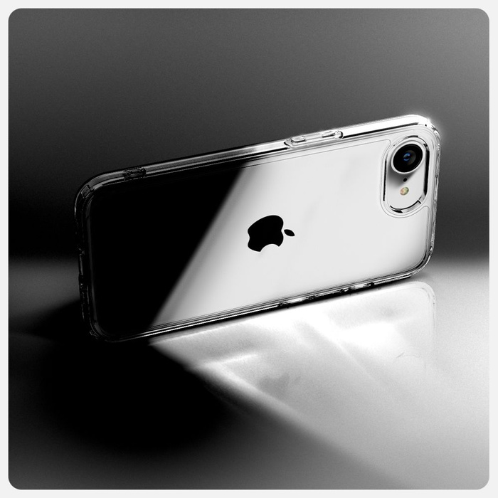 ETUI SPIGEN IPHONE 16E ULTRA HYBRID CRYSTAL CLEAR