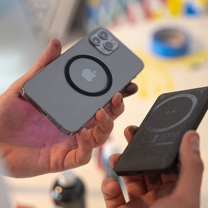 BLASZKA TECH-PROTECT MAGMAT MAGSAFE UNIVERSAL MAGNETIC RING BLACK & SILVER