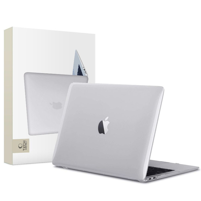 Etui TECH-PROTECT Smartshell Macbook Air 13 2018 Clear Przeźroczyste Case