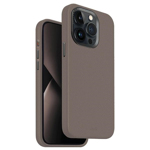 Etui UNIQ etui Lyden iPhone 15 Pro 6.1" Magclick Charging szary/flint grey Case