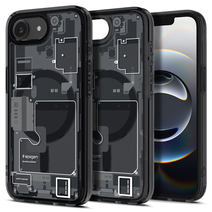 ETUI SPIGEN IPHONE 16E ULTRA HYBRID MAG MAGSAFE ZERO ONE CZARNE 